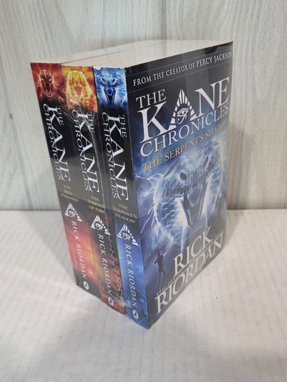 The Kane Chronicles Collection 3 Book Set By Rick Riordan BRAND NEW (SEALED)